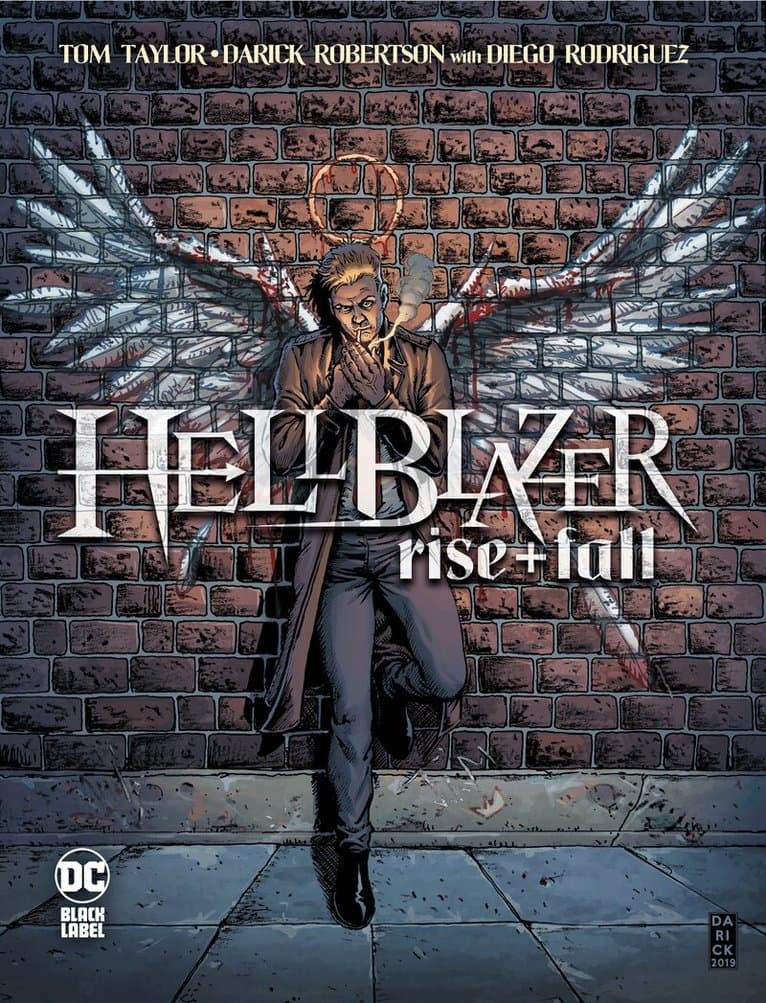 Omslag till boken Hellblazer: Rise and Fall av Tom Taylor