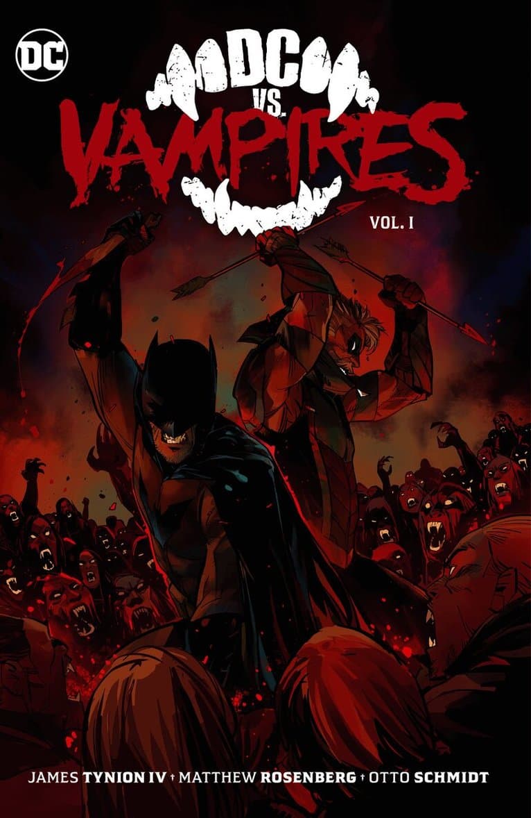 Omslag till boken DC vs. Vampires Vol. 1 av James Tynion IV