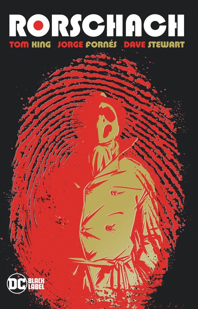 Omslag till boken Rorschach av Tom King