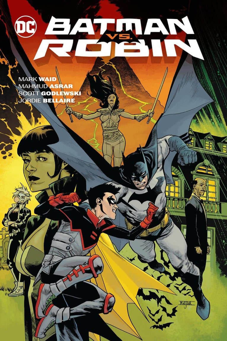 Omslag till boken Batman Vs. Robin av Mark Waid