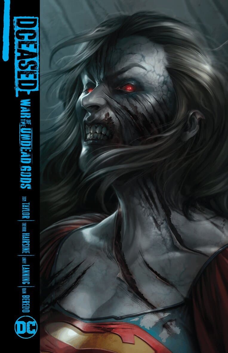 Omslag till boken DCeased: War of the Undead Gods av Tom Taylor