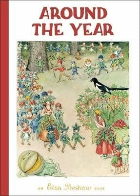 Omslag till boken Around the Year av Elsa Beskow