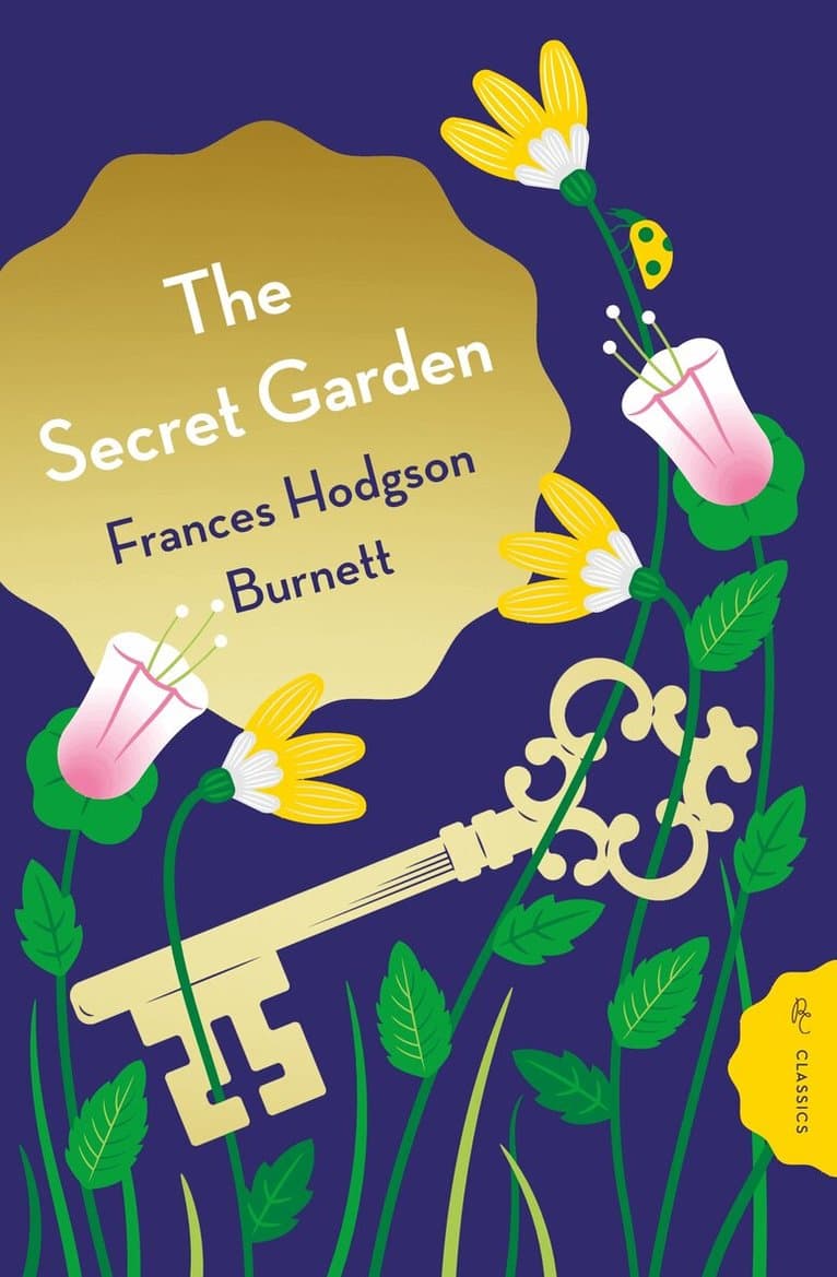 Omslag till boken Secret Garden av Frances Hodgson Burnett