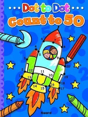 Dot to Dot Count and Colour 1 to 50