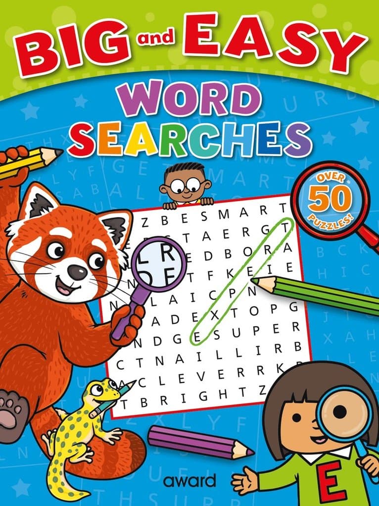 Big and Easy Word Searches: Red Panda