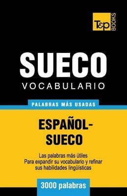 Vocabulario español-sueco - 3000 palabras más usadas