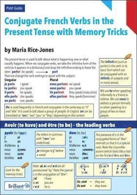 Conjugate French Verbs in the Present Tense with Memory Tricks