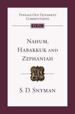 Nahum, Habakkuk and Zephaniah