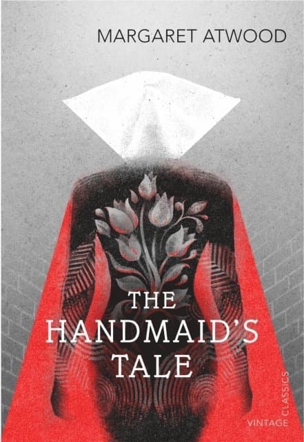 Omslag till boken Handmaid's Tale av Margaret Atwood