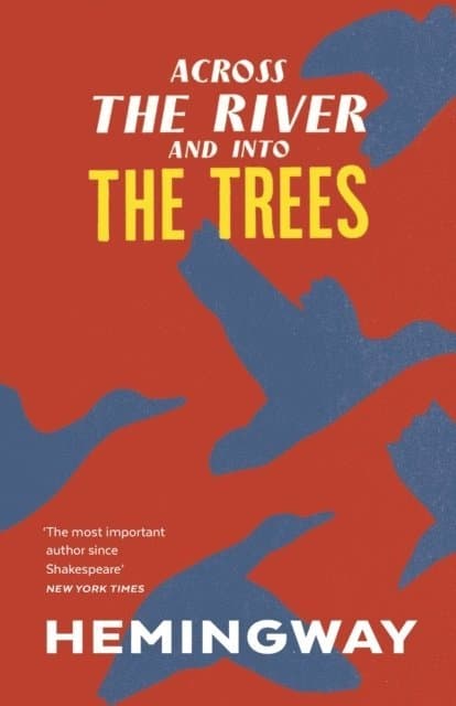 Omslag till boken Across the River and into the Trees av Ernest Hemingway