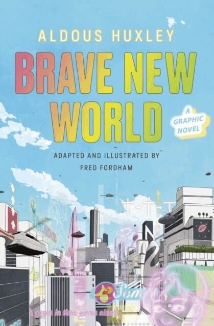 Omslag till boken Brave New World: A Graphic Novel av Aldous Huxley