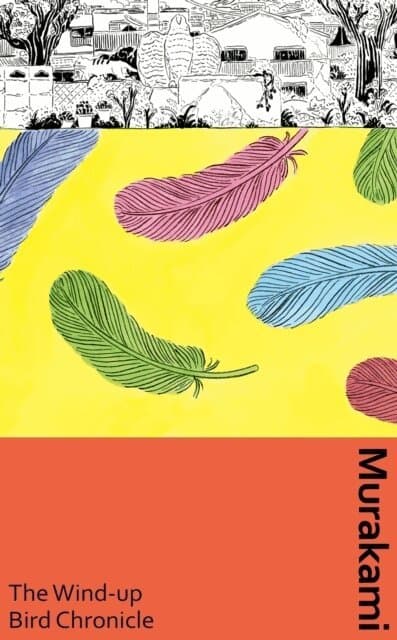 Omslag till boken Wind-Up Bird Chronicle av Haruki Murakami