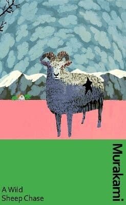 Omslag till boken Wild Sheep Chase av Haruki Murakami
