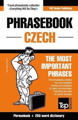 English-Czech phrasebook and 250-word mini dictionary