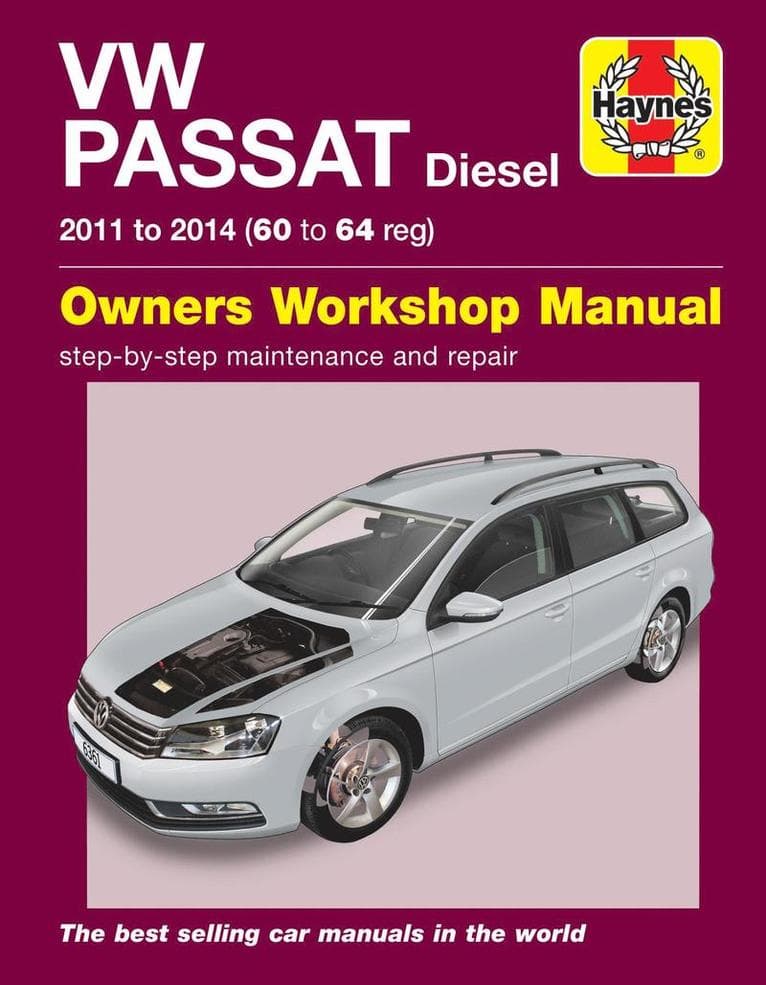 Volkswagen Passat Diesel (11-14) 60 to 64 Haynes Repair Manual