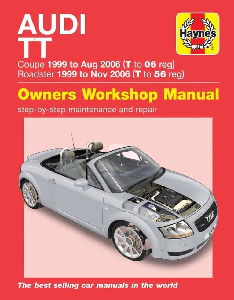 Audi TT (99 to 06) T to 56 Haynes Repair Manual