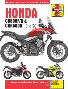 Honda CB500F/X & CBR500R update (13 -20)