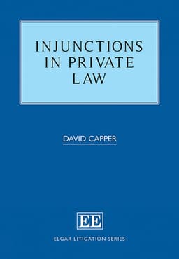 Injunctions in Private Law