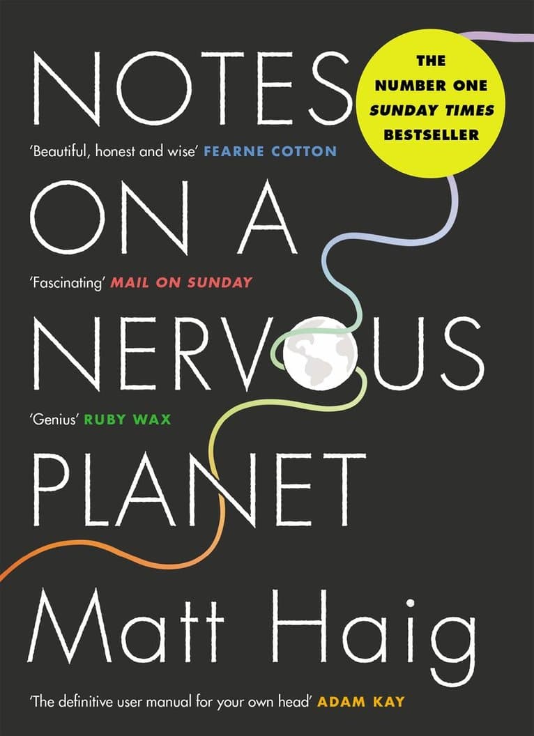 Omslag till boken Notes on a Nervous Planet av Matt Haig