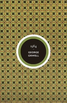 Omslag till boken Nineteen Eighty-Four av George Orwell