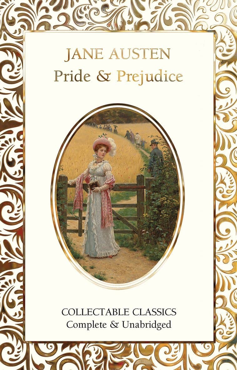 Omslag till boken Pride and Prejudice av Jane Austen