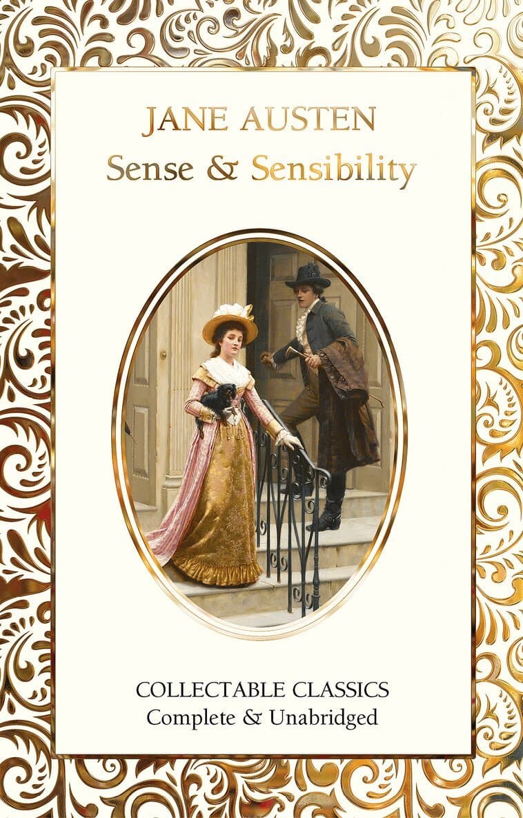 Omslag till boken Sense and Sensibility av Jane Austen