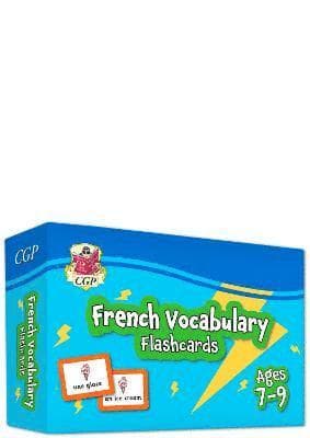 French Vocabulary Flashcards for Ages 7-9 (with Free Online Audio)