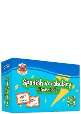Spanish Vocabulary Flashcards for Ages 7-9 (with Free Online Audio)