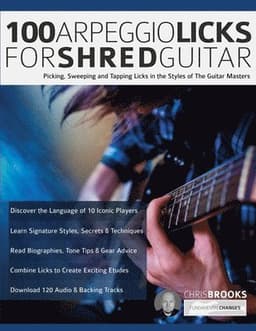 100 Arpeggio Licks for Shred Guitar