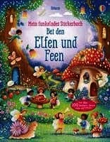 Mein funkelndes Stickerbuch: Bei den Elfen und Feen