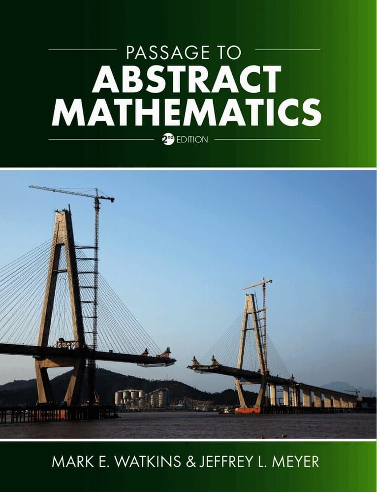 Passage to Abstract Mathematics