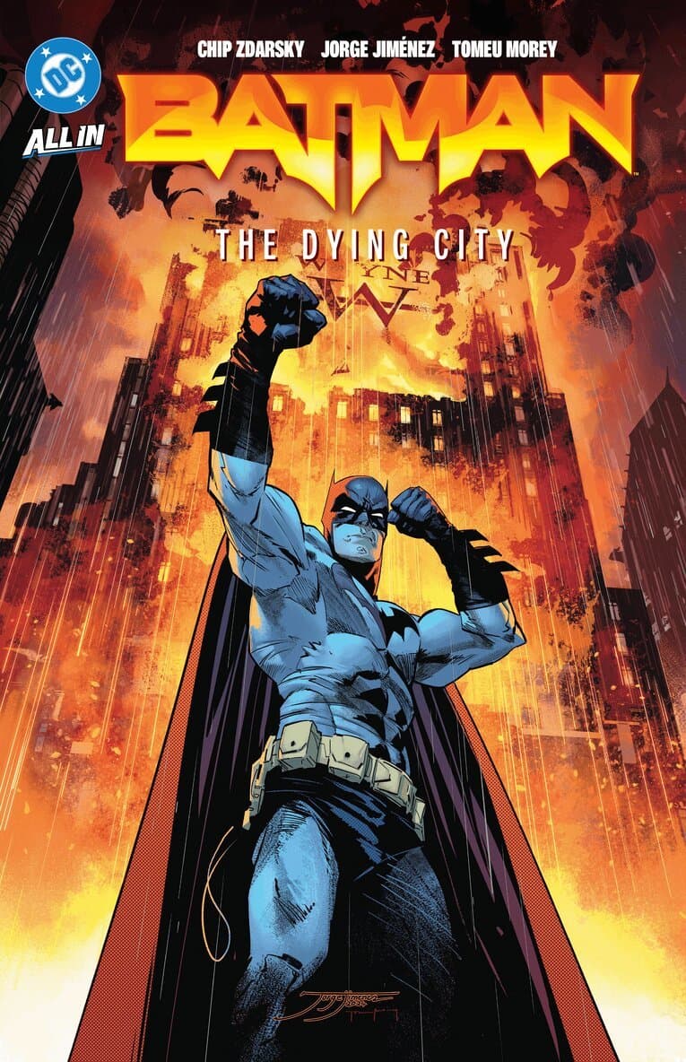 Omslag till boken Batman Vol. 5: The Dying City av Chip Zdarsky