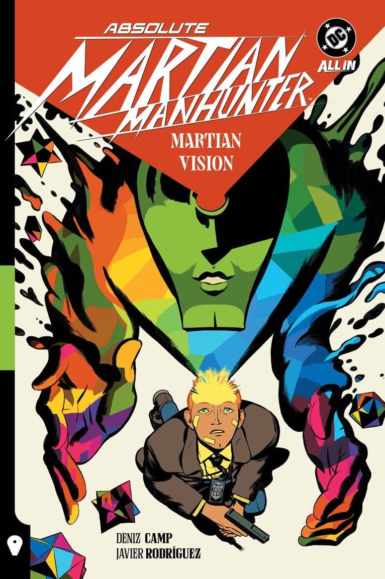 Omslag till boken Absolute Martian Manhunter Vol. 1: Martian Vision av Deniz Camp