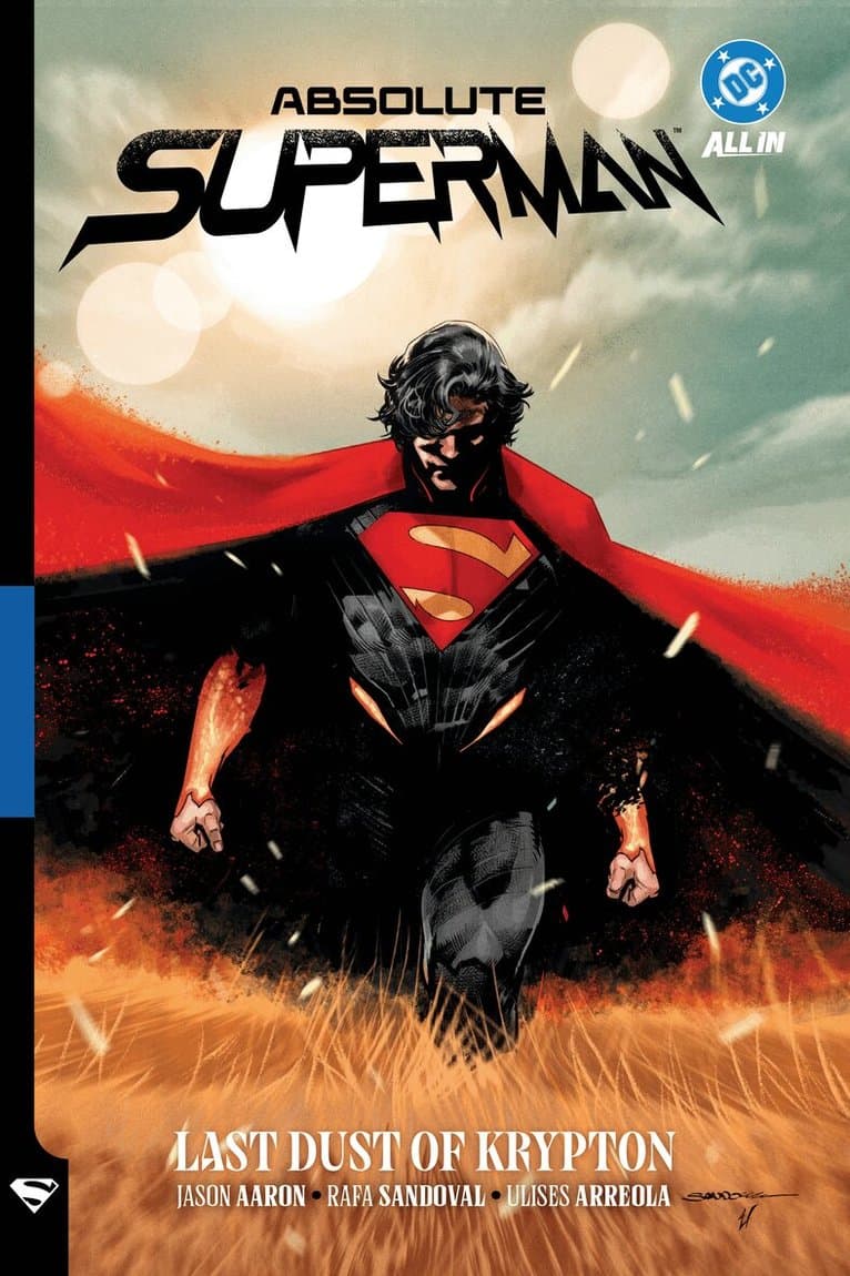 Omslag till boken Absolute Superman Vol. 1: Last Dust of Krypton av Jason Aaron