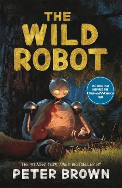 Omslag till boken Wild Robot av Peter Brown