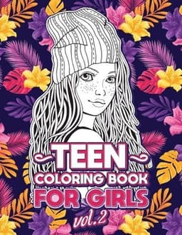 Teen Coloring Books for Girls