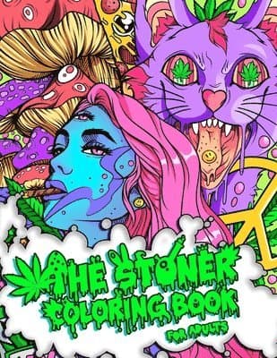 Stoner Coloring Book for Adults