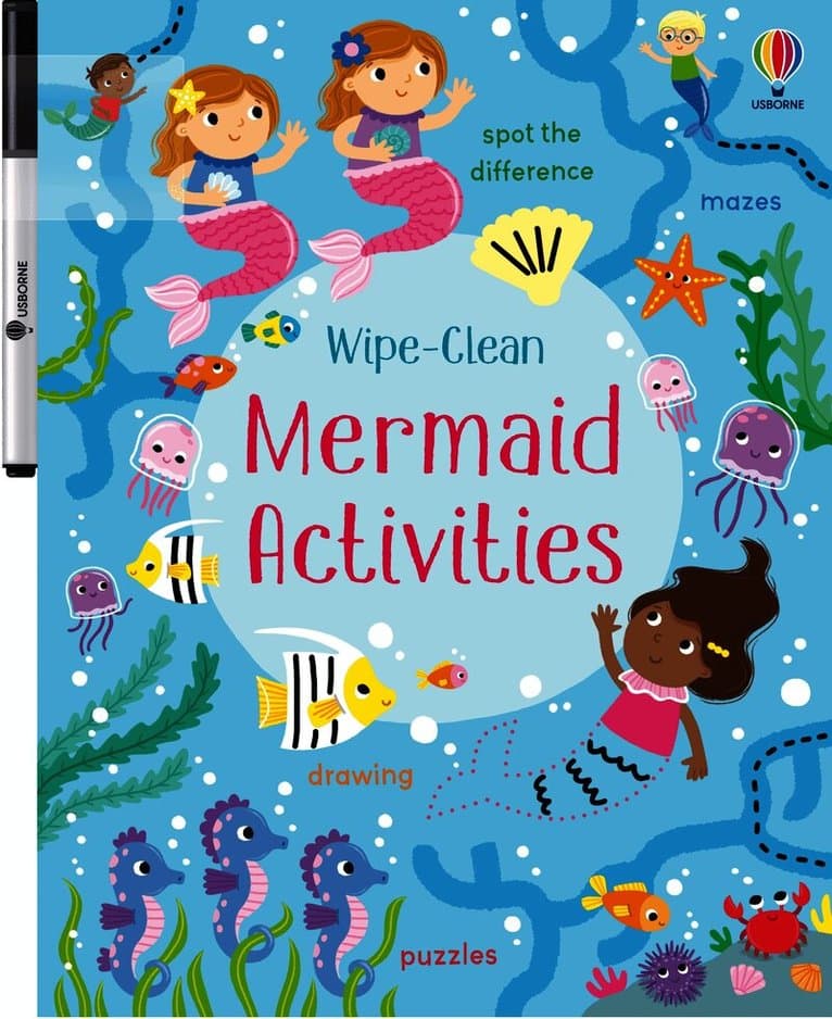 Wipe-Clean Mermaid Activities