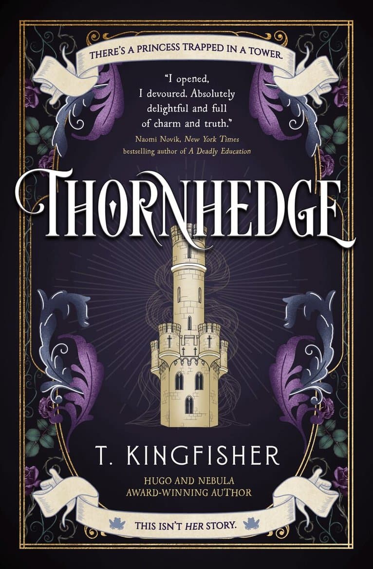 Omslag till boken Thornhedge av T. Kingfisher