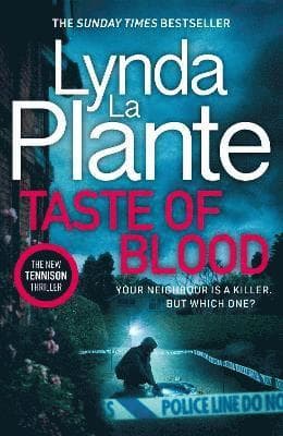 Omslag till boken Taste of Blood av Lynda La Plante