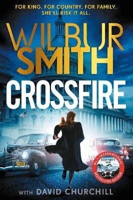 Omslag till boken Crossfire av Wilbur Smith