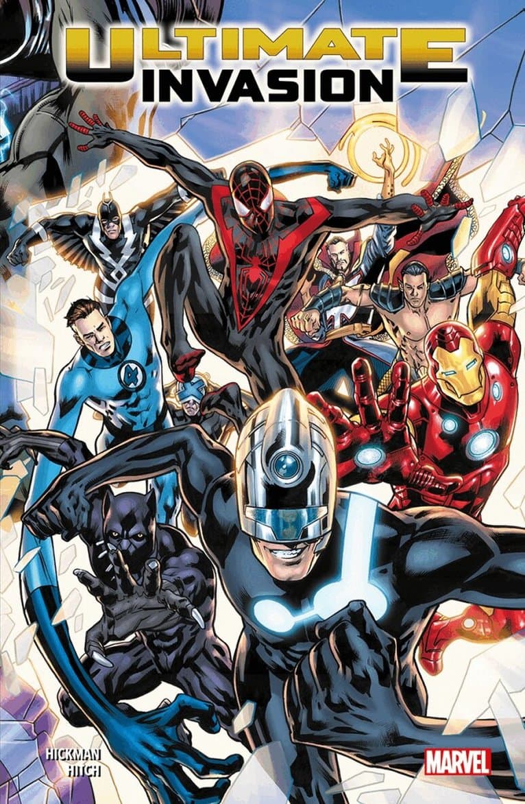 Omslag till boken Ultimate Invasion av Jonathan Hickman