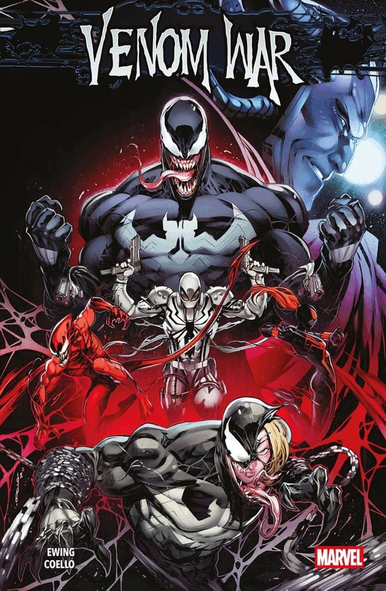 Omslag till boken Venom War av Al Ewing