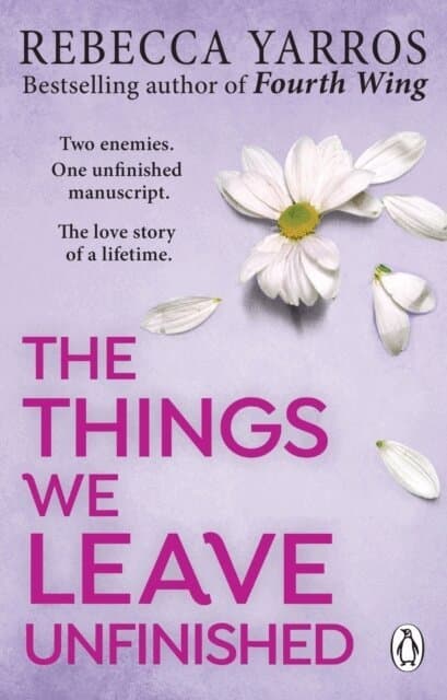 Omslag till boken Things We Leave Unfinished av Rebecca Yarros