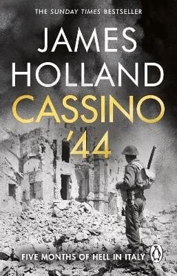 Omslag till boken Cassino '44 av James Holland