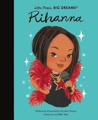 Omslag till boken Rihanna av Maria Isabel Sanchez Vegara