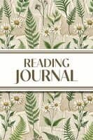 Reading Journal (Ferns & Daisies with Book Pages)