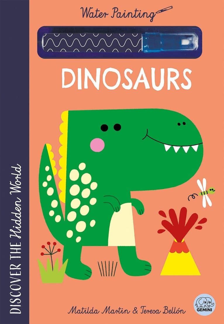 Hidden World - Water Painting Dinosaurs