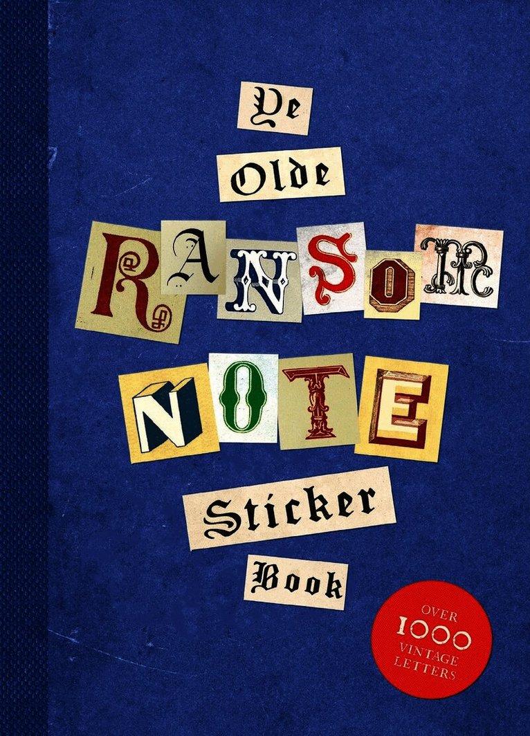 Ye Olde Ransom Note Sticker Book