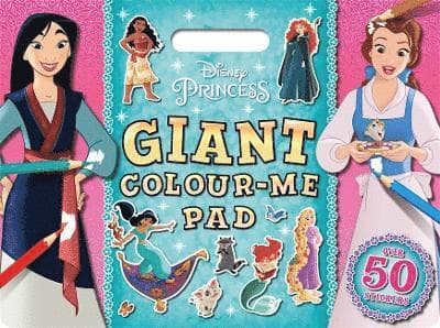 Disney Princess: Giant Colour-Me Pad